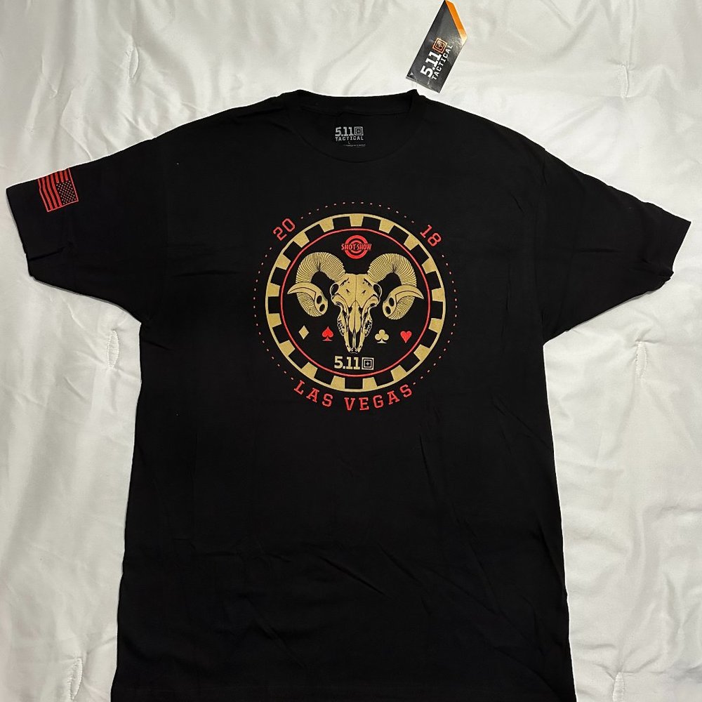 NWT - Official SHOT SHOW 2018 5.11 Tactical T-Shirt